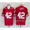 San Francisco 49ers Retro Football Jersey Embroidered Mens Womens Sports Uniform 80 87 21 Number