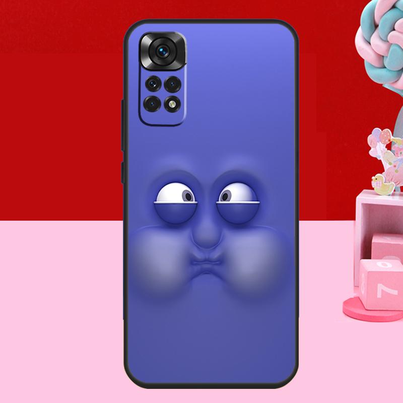 3D Funny Face Cute Case For Xiaomi Redmi Note 14 13 12 11 10 15 Pro Plus Redmi 15 C 13C 10C 12C 14C Soft Cover