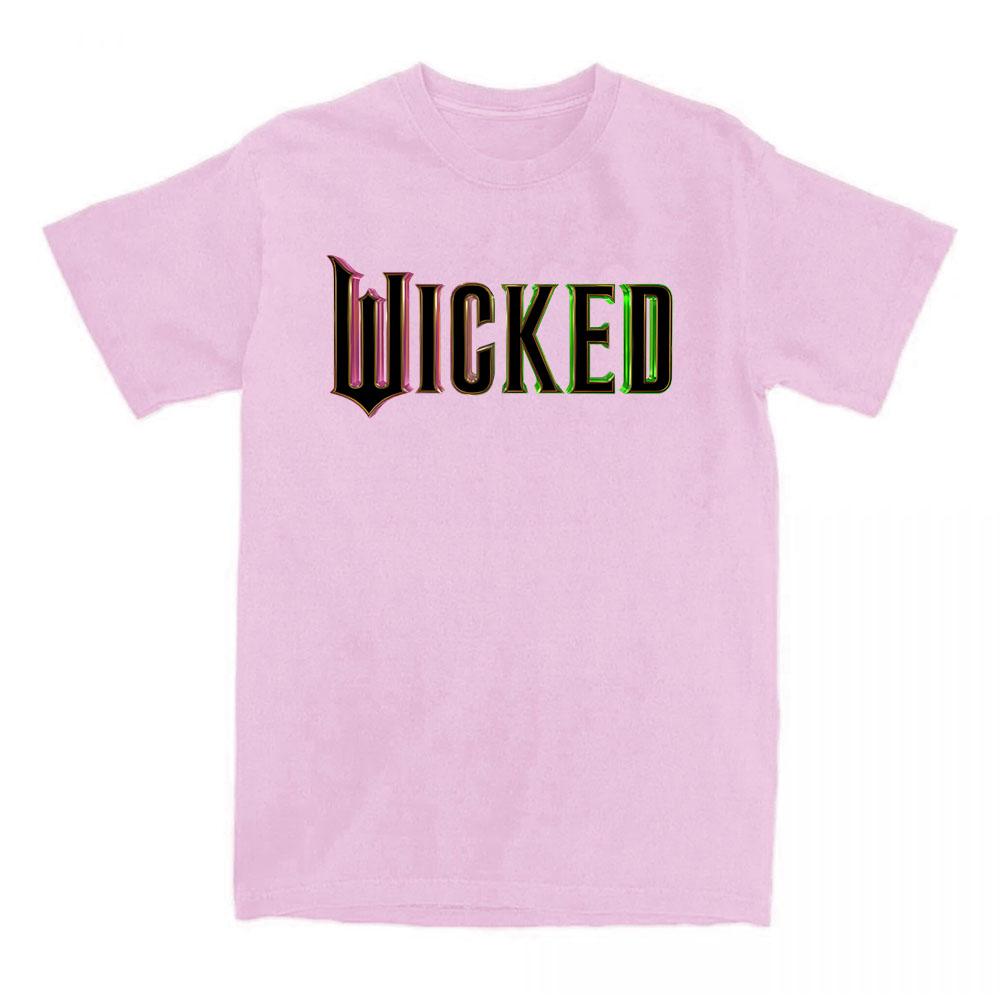 Fantasy Movies Wicked Tshirt Short Sleeve Casual WomenMen Tshirts Funny Film Graphic Printing Teeshirt Round Neck Cotton Tees
