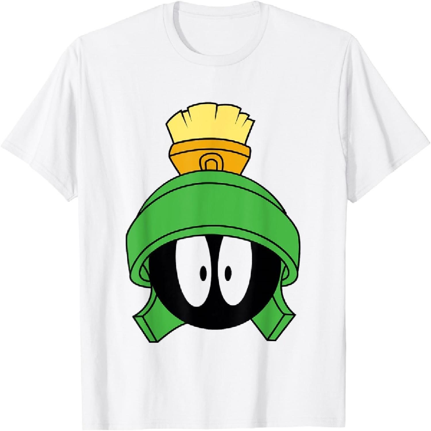 Looney Tunes Marvin The Martian Big Face Shot T-Shirt XXXXXL белый