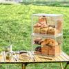 Dustproof Acrylic Display Case Store Dessert Cake Food Pastry Bread Show Rack Blind Box Storage Box Jewelry Sorting Box