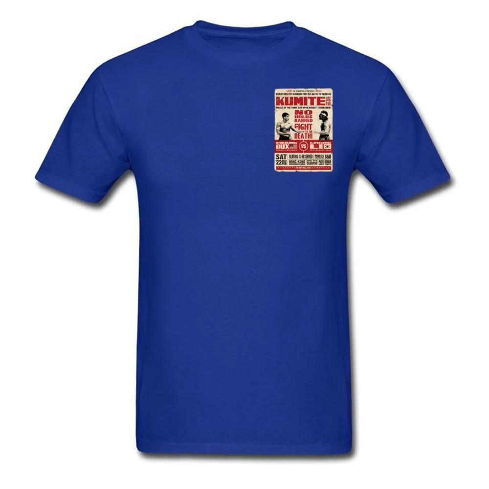 Kumite Poster Karate T Shirt Taekwondo Box Men Tshirts Vintage Style Print 3D T-Shirt Black 100% Cotton Men Top T-shirts