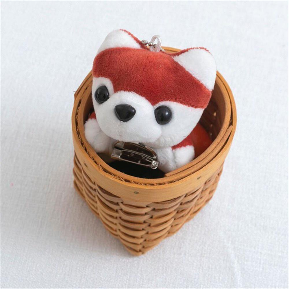 4 Colori 7CM Cotone PP Peluche Riempito Cane, Decorazione Spilla Bambini Carino Peluche Regalo