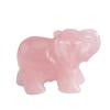 Decor Amethyst Obsidian Rose Quartz Small Decoration Stone Crafts Christmas Present Elephant Statue