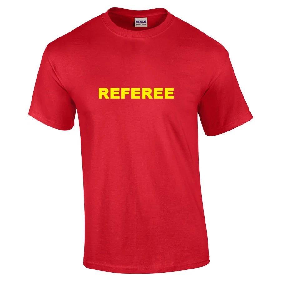 

Referee T-Shirt Karate Kid Martial Arts Youth Sports Judge Red Yellow Tee Shirt 2XL