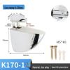 Adjustable Zinc Alloy Glass and Wood Shelf Clamp Bracket