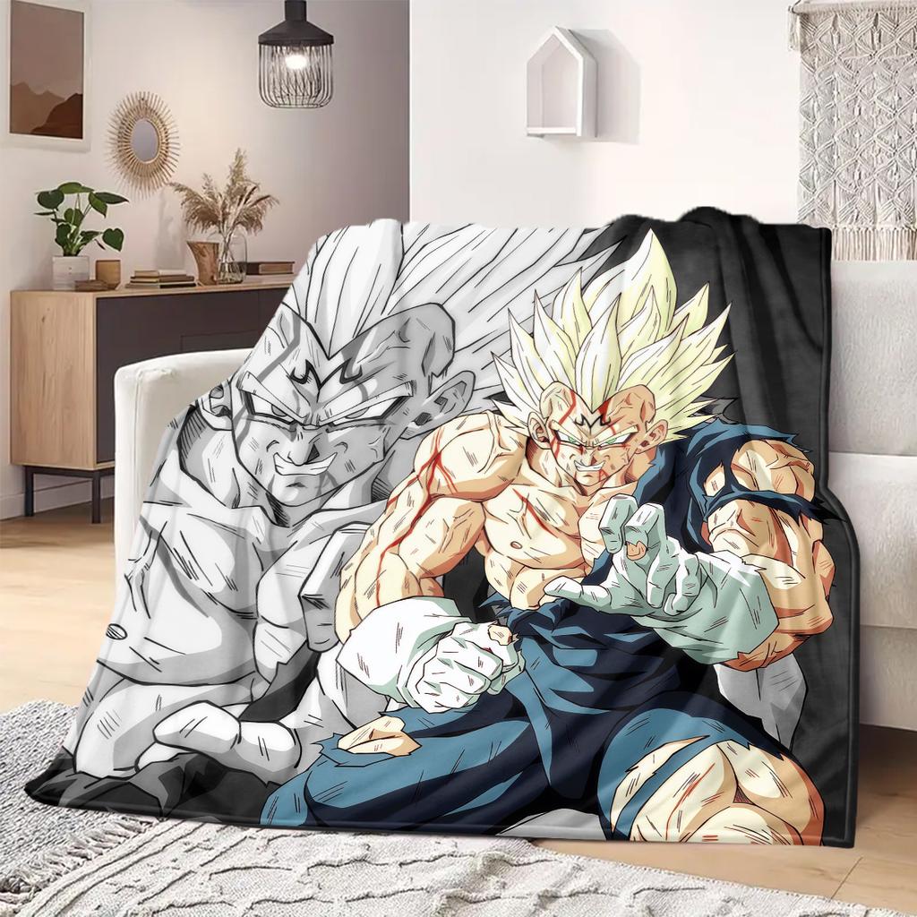 Vegeta Print Blanket Warm Comfortable Flannel Blanket Suitable for Bedrooms,Sofas, Beds,Chairs,Travel -QIAO149