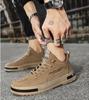 Fashion Fashion Tooling Men's Shoes Autumn Winter Casual Lace-up Sneakers Outdoor Work Shoes Platform Non-slip Trekking Shoes for Men