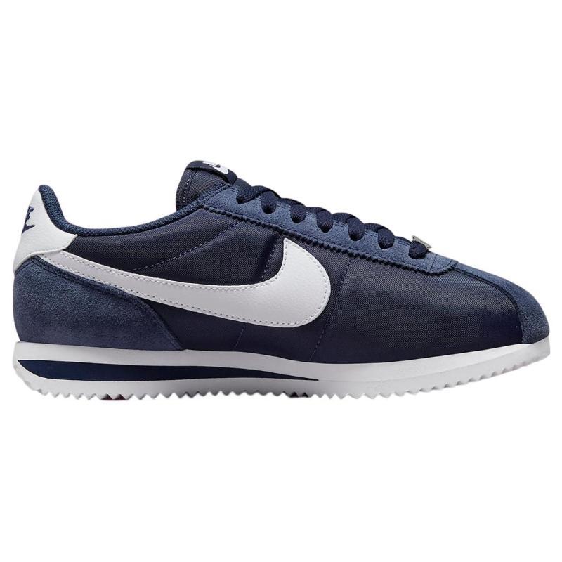 Nike Cortez Nylon Midnight Navy White Women's Sneakers DZ2795-400