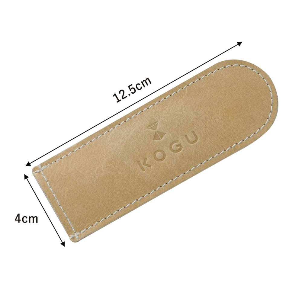 KOGU 42169 Tsubamesanjo Steering Wheel Cover, Made In Japan, Cowhide Leather, Hard To Get