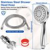 Shower Heads 5 Modes Adjustable High Pressure Showerheads Handheld with 5ft Hose for Universal Bathroom Shower Accessories New