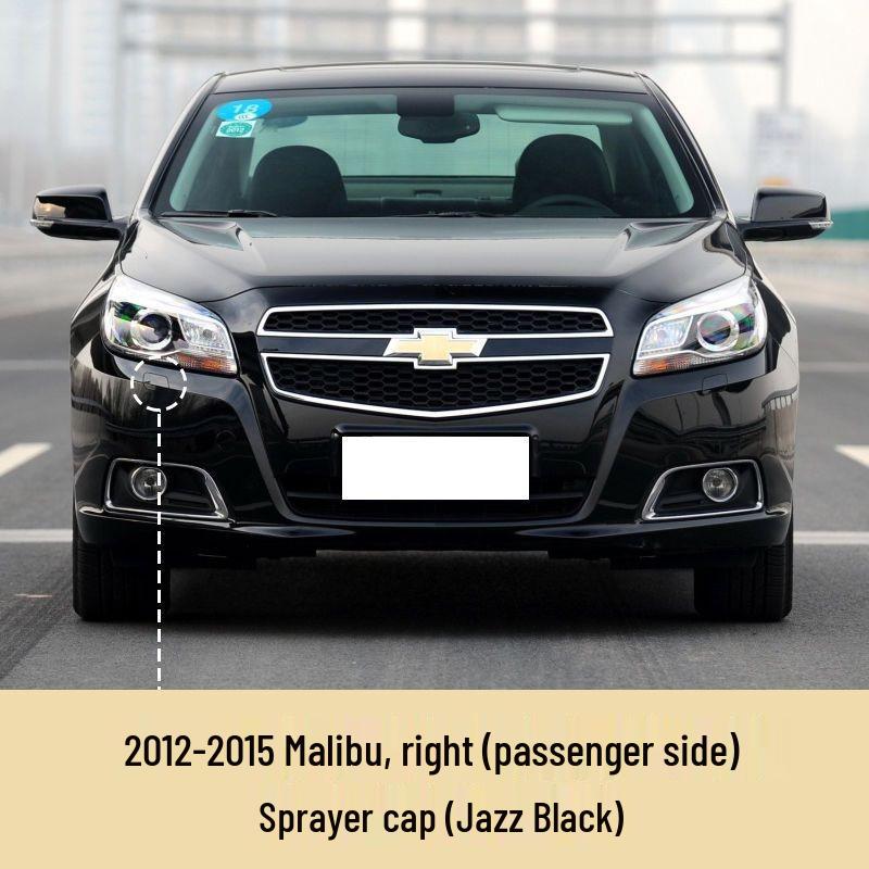 Headlight Washer Cover for 2012, 2015, 2016, 2019 Chevrolet Malibu Bumper Nozzle