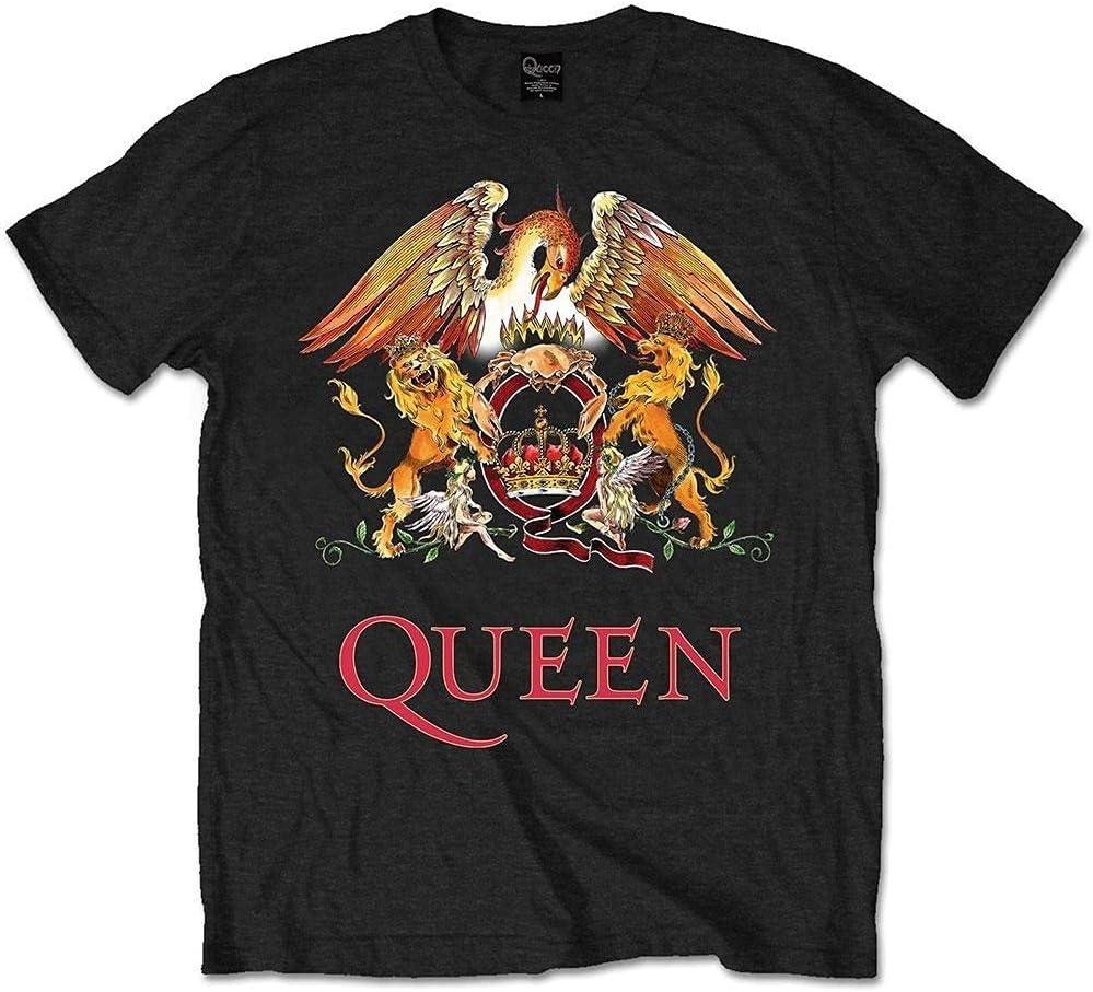 Queen  Classic Crest  (Black) Kids T-Shirt S чёрный