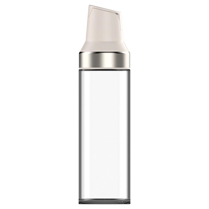 

Glass Seasoning Bottle with Automatic Opening and Closing Lid in Kitchen 500Ml білий