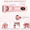 Professioneller 2-in-1 Nass-Trocken-Elektrorasierer Wasserdicht Haarentfernung Damenrasierer Trimmer für Bikini Bein Arm Achselbereich