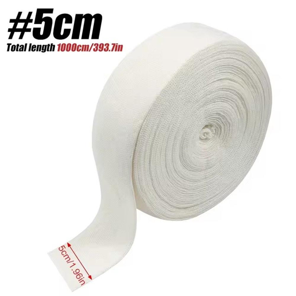 1 Rolle Elastische Schlauchbandage, 10M - Naturfarbe, für Große Knie-Stützbandage - Mittlerer Oberschenkel, Baumwolle Spandex