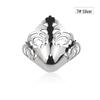 Women's Pointed Toe High Heel Protector - Leather Anti-Kick Decorative Cover with Metal Cap for Shoe Protection.