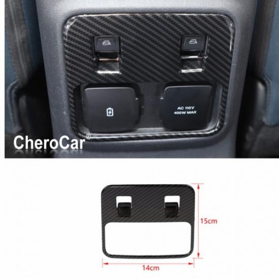 Rear Window Control Switch Charging Panel Trim For Ford Bronco 21 22 23 24 25+