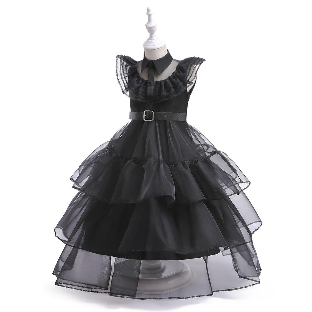 Girls Cosplay Frozen Elsa Anna Dress Children Rapunzel Jasmine Mermaid Princess Carnival Kids Pageant Disguise Costume