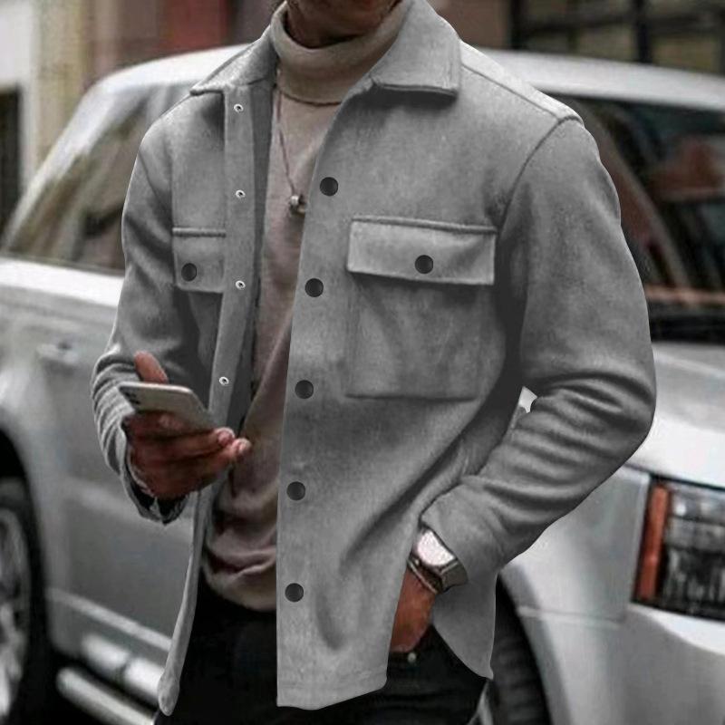 Spring and Autumn Men's Jacket Men's Casual Fashion Slim Jacket Top