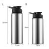 Stainless Steel Bicycle Water Bottle Lightweight Travel Mug Durable Sport Drinking Bottle  Outdoor