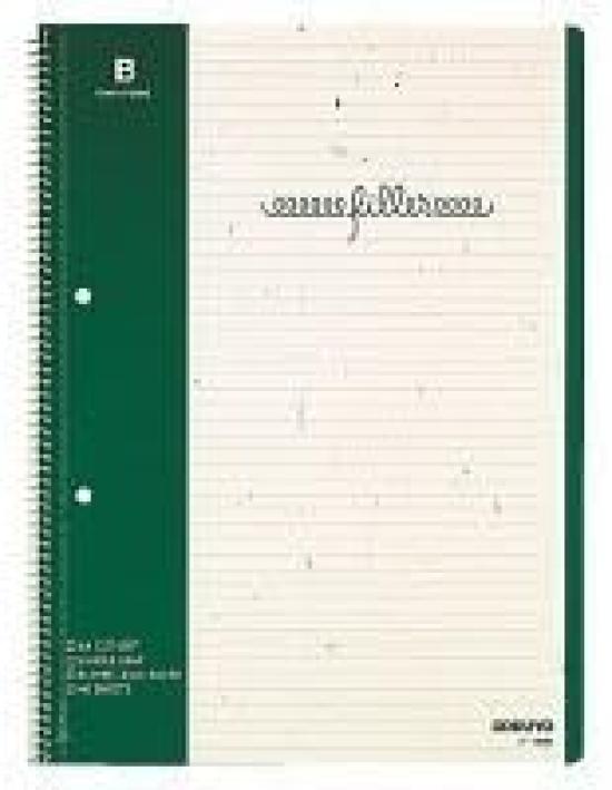 

KOKUYO Filler A4 with margin 40 5 notebooks Notebook, size, B-ruled lines, sheets,