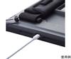 Elecom ZEROSHOCK Full Protection Case for iPad 9th/8th/7th Generation, Shockproof, with Shoulder Strap, Black, TB-A21RHVBK