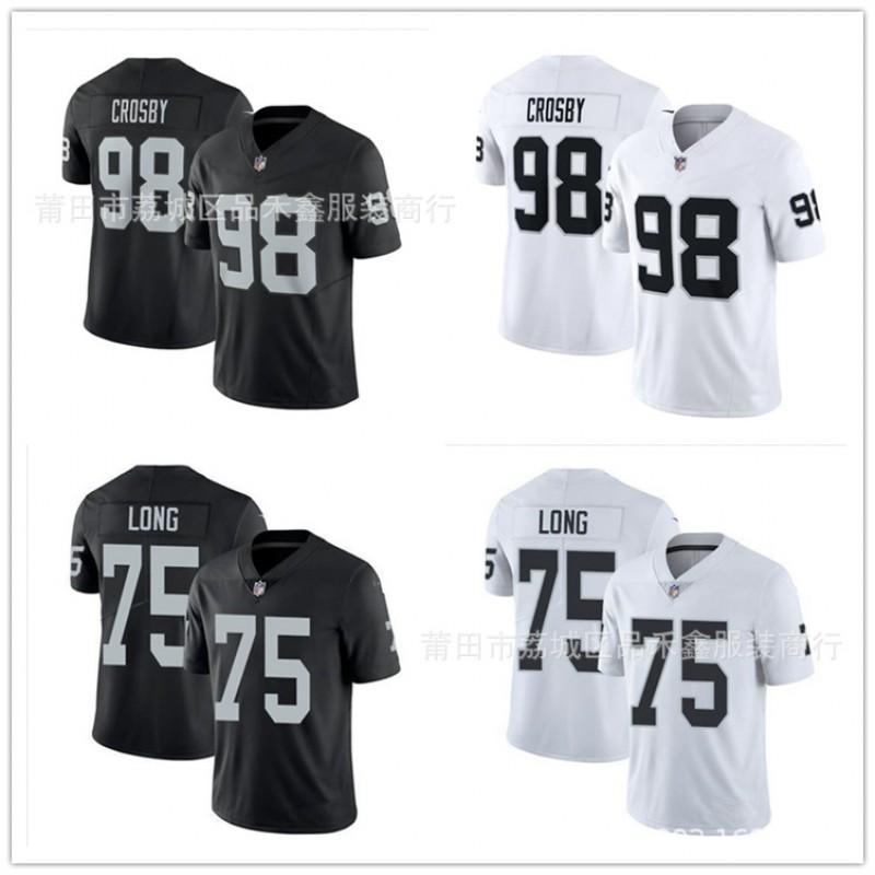 Las Vegas Raiders NFL Camiseta de Fútbol de Algodón Camisa Deportiva para Hombres Mujeres Adultos
