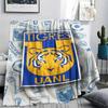 1PC Tigres UANL Print Flannel Blanket, High quality Comfortable for All Seasons, Home Decor, Warmth and Comfort, Perfect for Christmas Gifts219