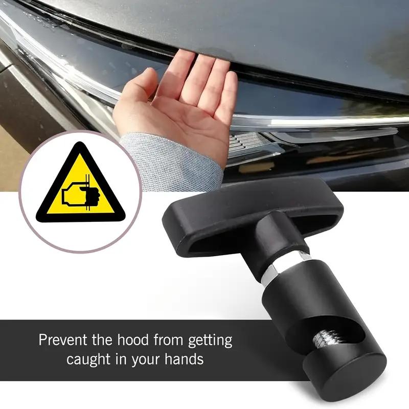 Car Hood Support Rod Engine Lifting Support Rod Clamp Hood Support Rod Fixing Clip Fixer Anti-slip Anti-clip Water Stop Tool
