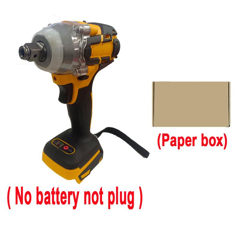 350N.m Cordless Electric Impact Wrench Brushless Torque Wrench Hand Drill Socket Auto Repair Tool Gift connector Accessory Box