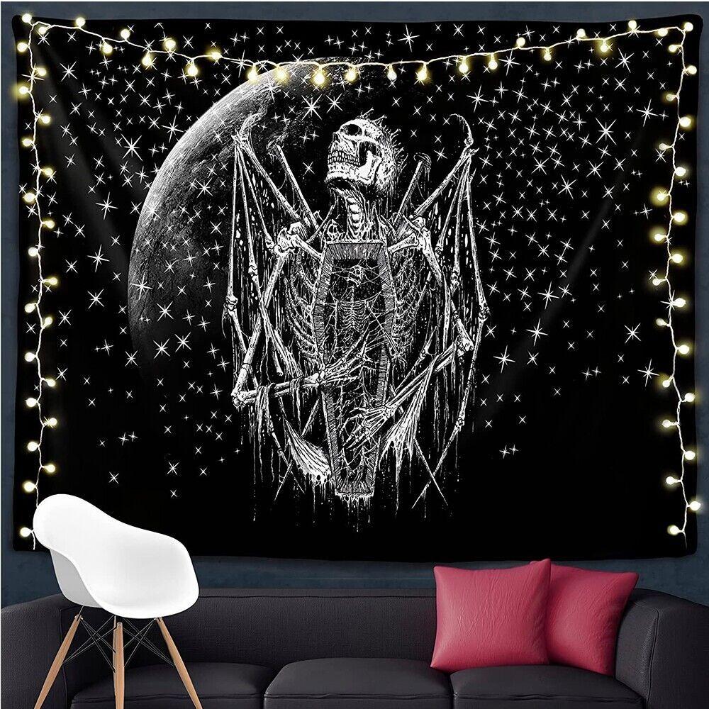 tapestry on the wall 75x100 чёрный