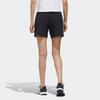 (WMNS) adidas Mh 1/4 Shorts Training Sports Quick Dry Breathable Black Women's FT2878
