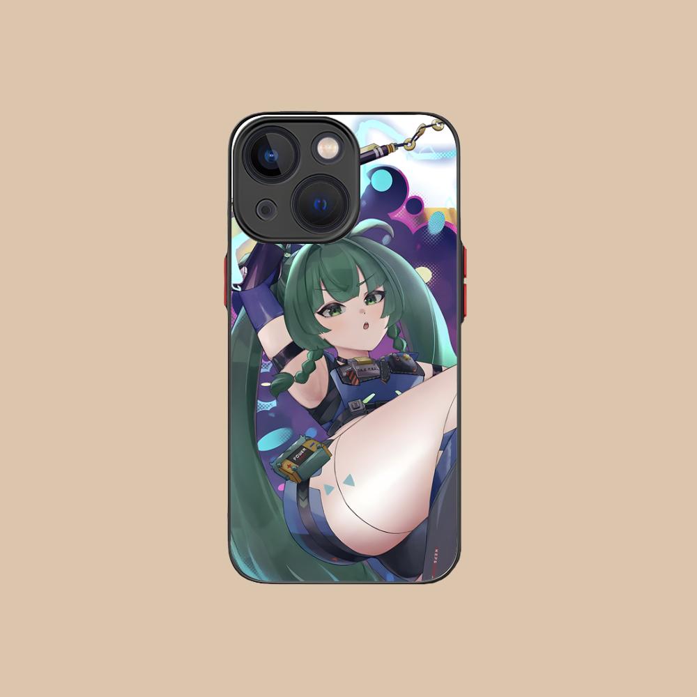 

Zenless Zone Zero QingYi Phone Case for iPhone 17 16 15 14 13 12 11 X XR XS 8 7 Air Pro Max Plus Mini Colorful Silicone Cover iPhone 7 Plus