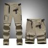 Outdoor Quick-drying Pants Men's Summer Thin Detachable Two-piece Hiking Trousers Assault Pants Mountaineering Sports Pants