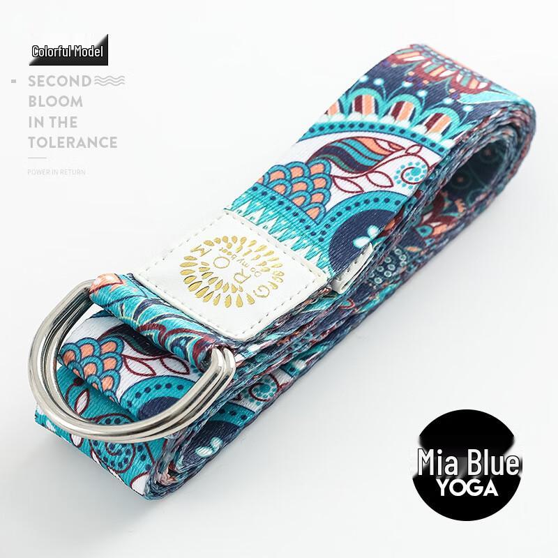 Yoga Stretch Strap & Resistance Band One Size