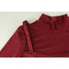 Women's Spring Fashion Temperament Mesh Patchwork Semi-high Neck Waist Dress
