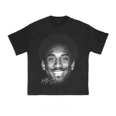 Summer Cotton Basketball T-shirts Kobe Bryant Graphics Printed Quality Streetwear Loose Oversized Tees Tops Men T Shirt Unisex