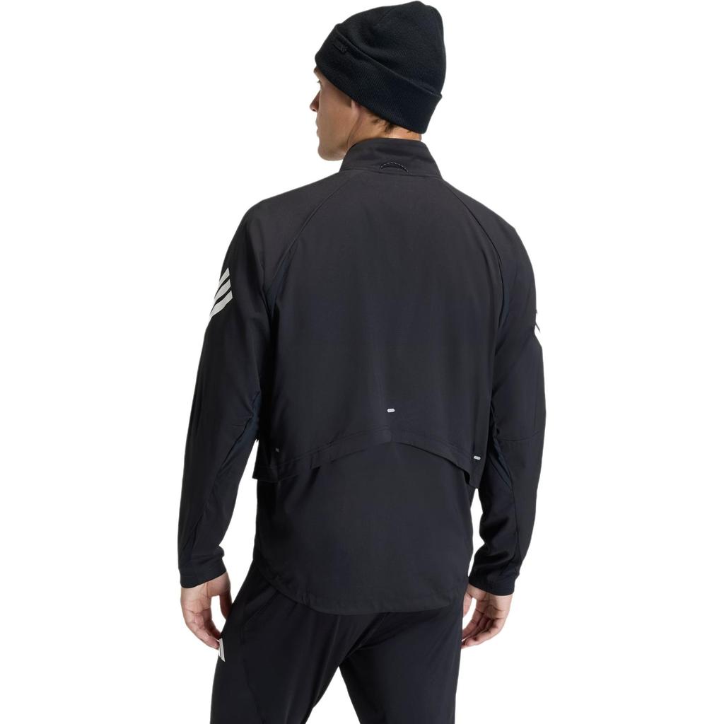 adidas Comfortable Sports Stand Collar Logo Stripe Regular Fit Long Sleeve Jacket Unisex Jacket JZ7717