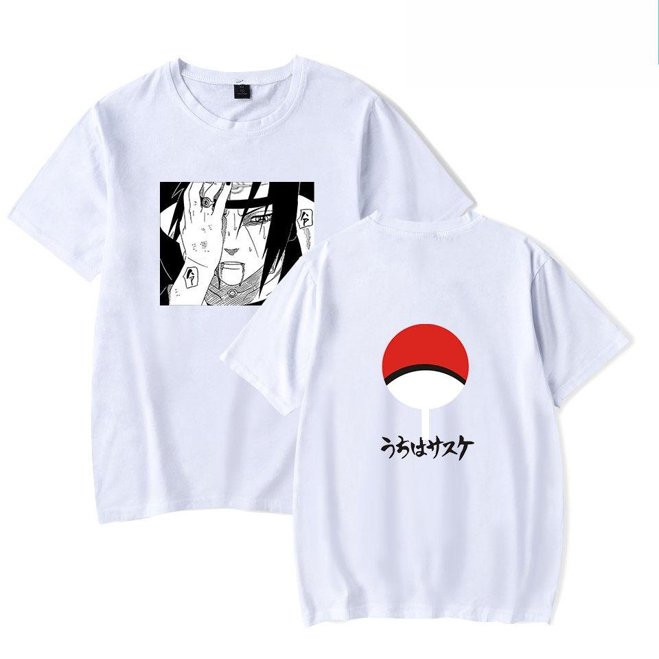 Naruto  Print Mens and Womens Cotton Tshirts 2026 Summer  Cartoon Pattern Loose Casual Shortsleeved Top