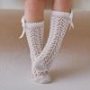 OAK FAMILY Kids Bowknot Princess Long Socks