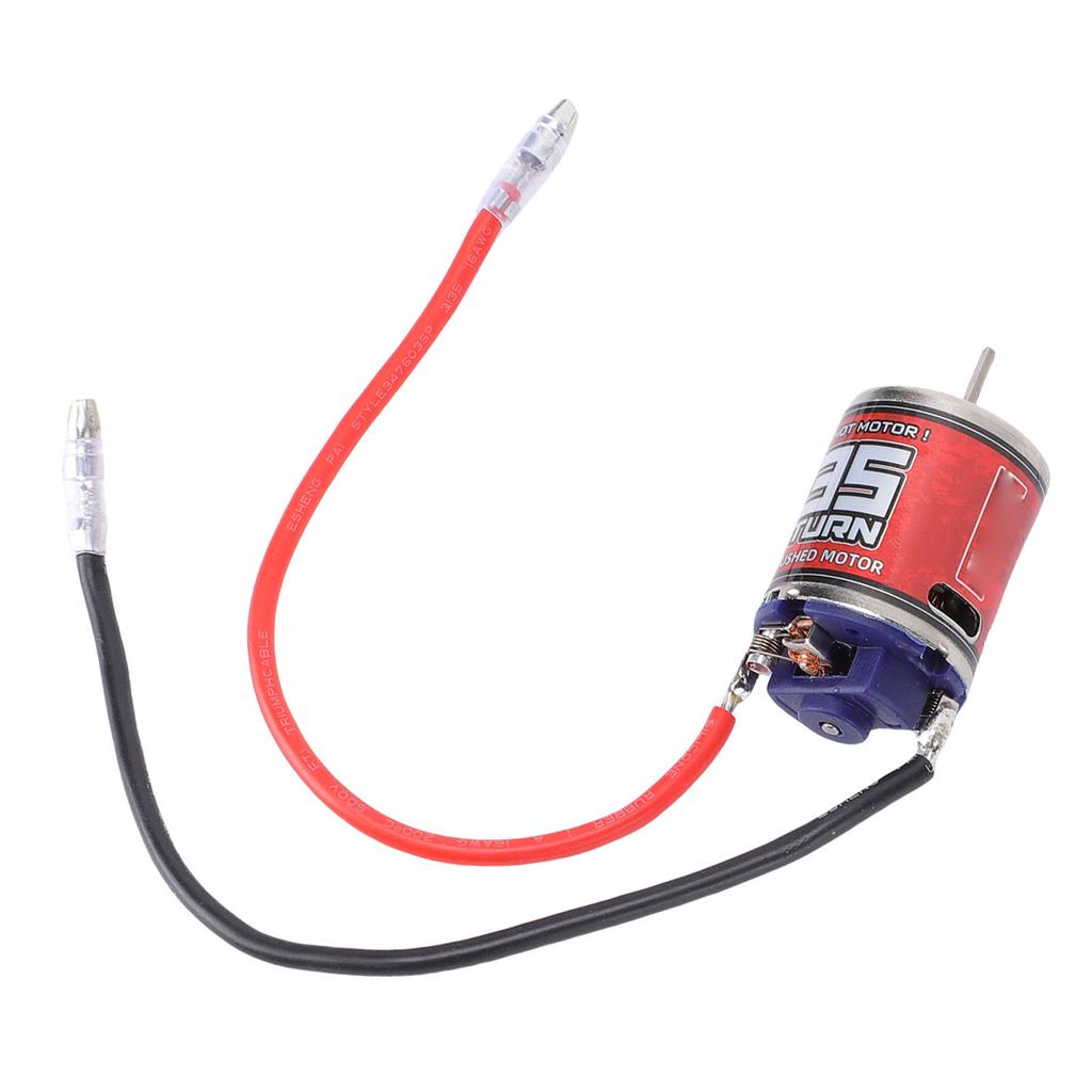 Universal Motor Replacement for Tamiya RC Car 35T High Speed 2.3mm D Axis Brushed Motor with Stainless Steel Housing