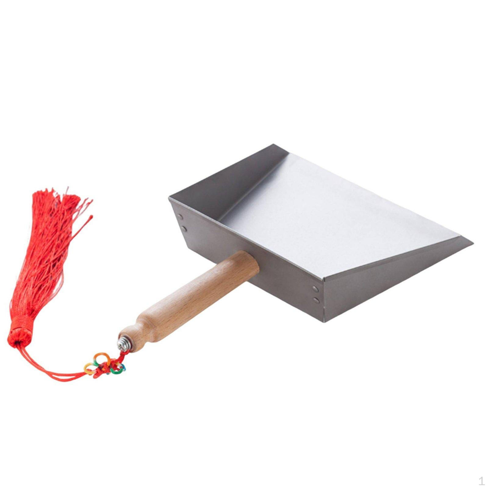 Mini Desktop Dustpan Thickened Stainless Steel Compact Household Cleaning for Kids, Desk,