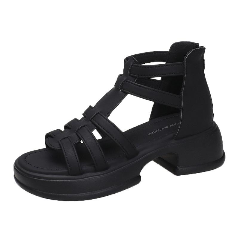 Women's Peep Toe Platform Party Sandals