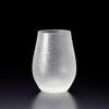 Aderia Mizore Wine Set of Made in Stemless Wine Tumblers for Commercial Restaurant and Cool and Sparkling with Crystallized Finish (ADERIA) [Aderia