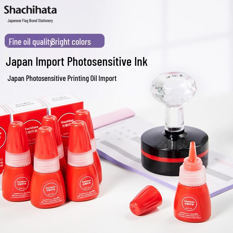 Japanese Flag Brand TAIYO Piein Type 3 Sunlight Photosensitive Ink Refill for Electronic Stamps