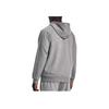 Under Armour Rival Fleece Full-Zip Hoodie With Solid Color Logo Print Men Tops Grey 1379767-025