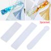 3Pcs Silicone Rectangle Bookmark Mould Epoxy Resin Jewelry Making Bookmark Diy
