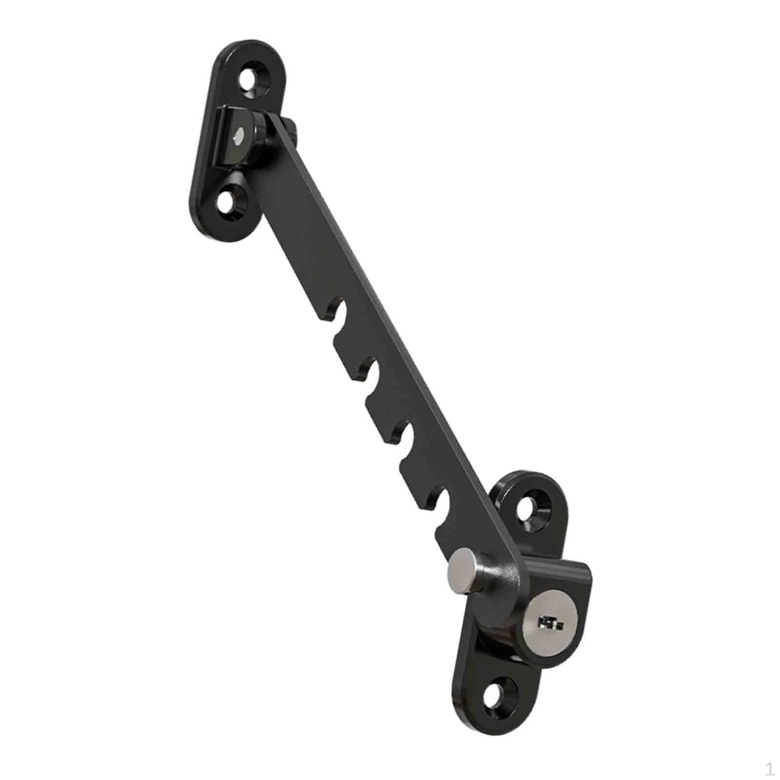 

Комплект замков для окон с защитой от детей для повышения безопасности дома чёрный