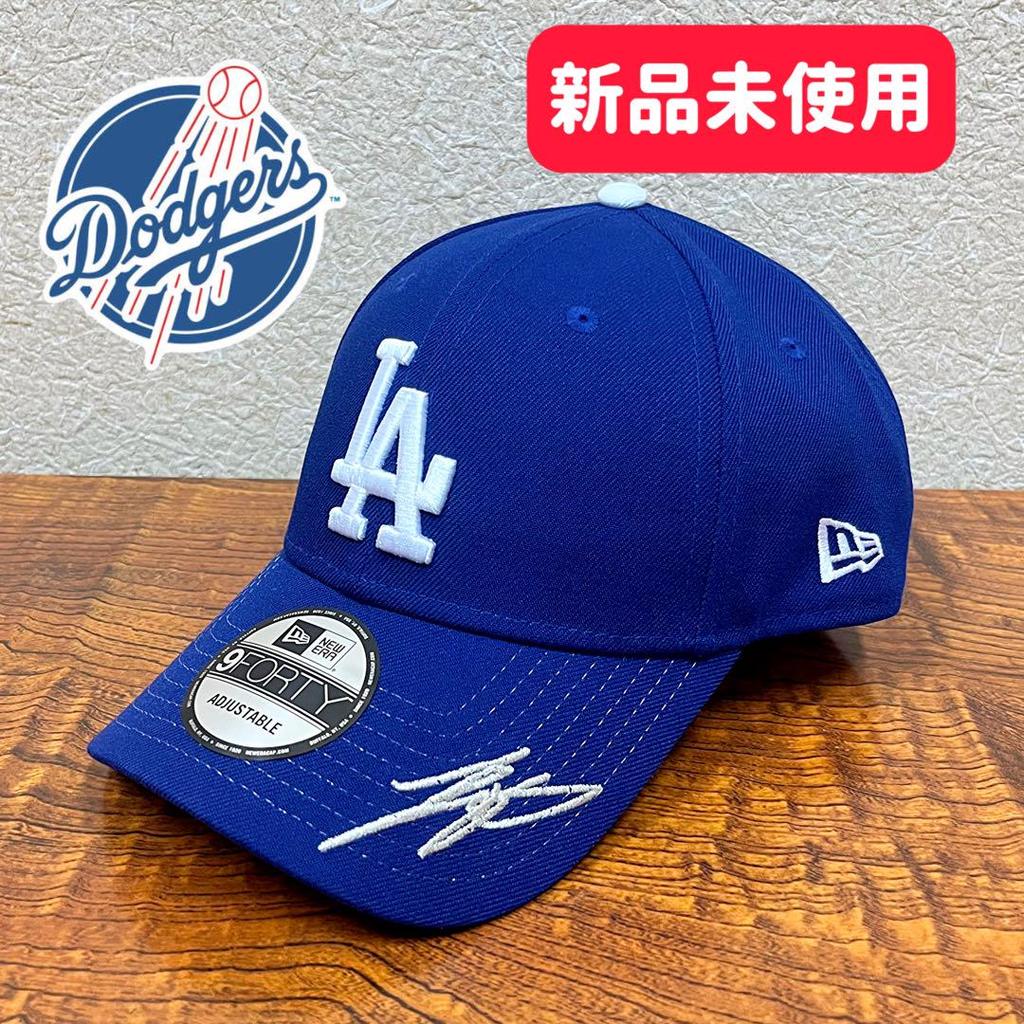 [USED] New Era 9forty Dodgers Cap, Blue, Shohei Ohtani Signature Embroidery